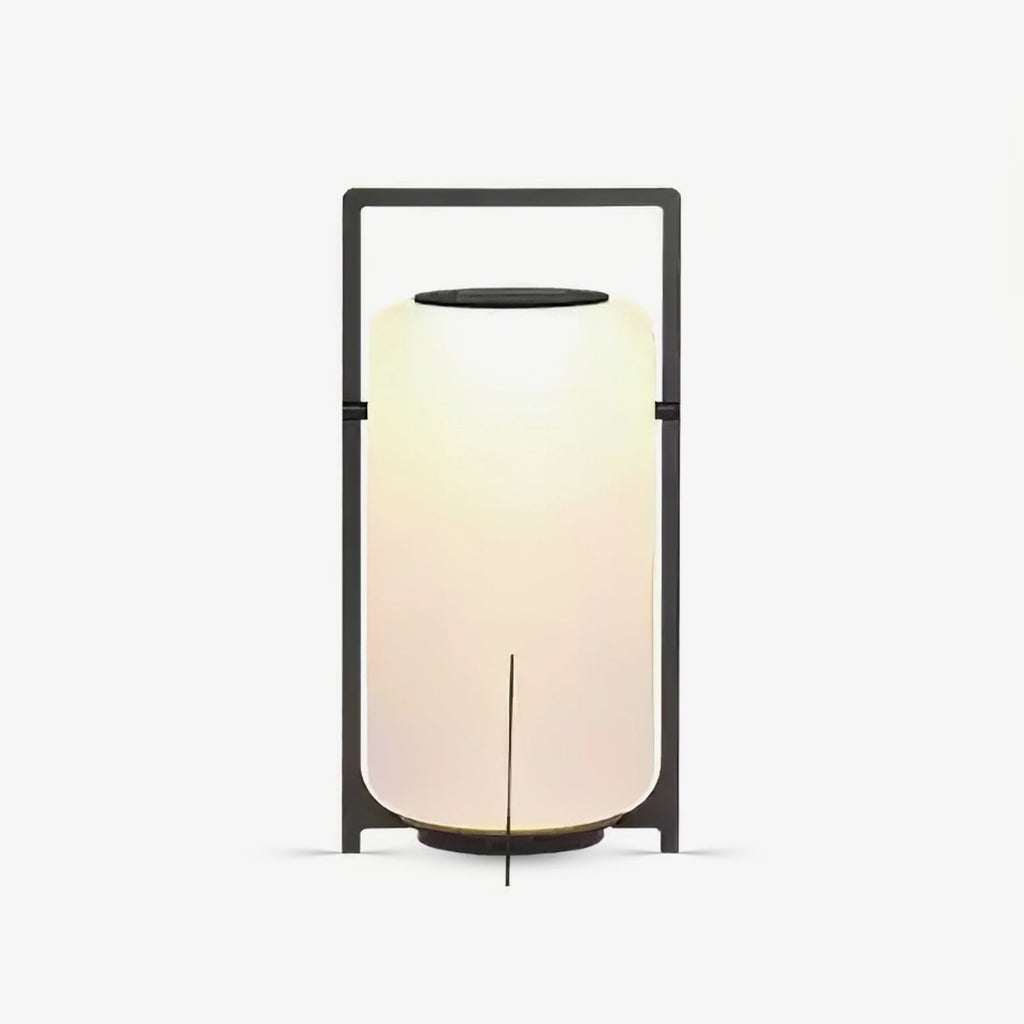 Twilight Sculpted Solar Lantern Lamp