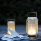 Twilight Sculpted Lantern Lamp