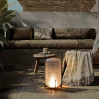 Twilight Sculpted Lantern Lamp