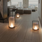 Twilight Sculpted Lantern Lamp