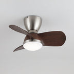 Velis Sculpted Walnut Aero Ceiling Light