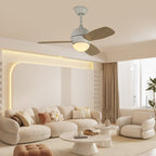Vento Artisan Wood Blade Ceiling Fan Light