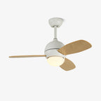 Vento Artisan Wood Blade Ceiling Fan Light
