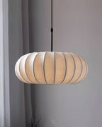 Verona Plug-In Fabric & Silk Pendant Light