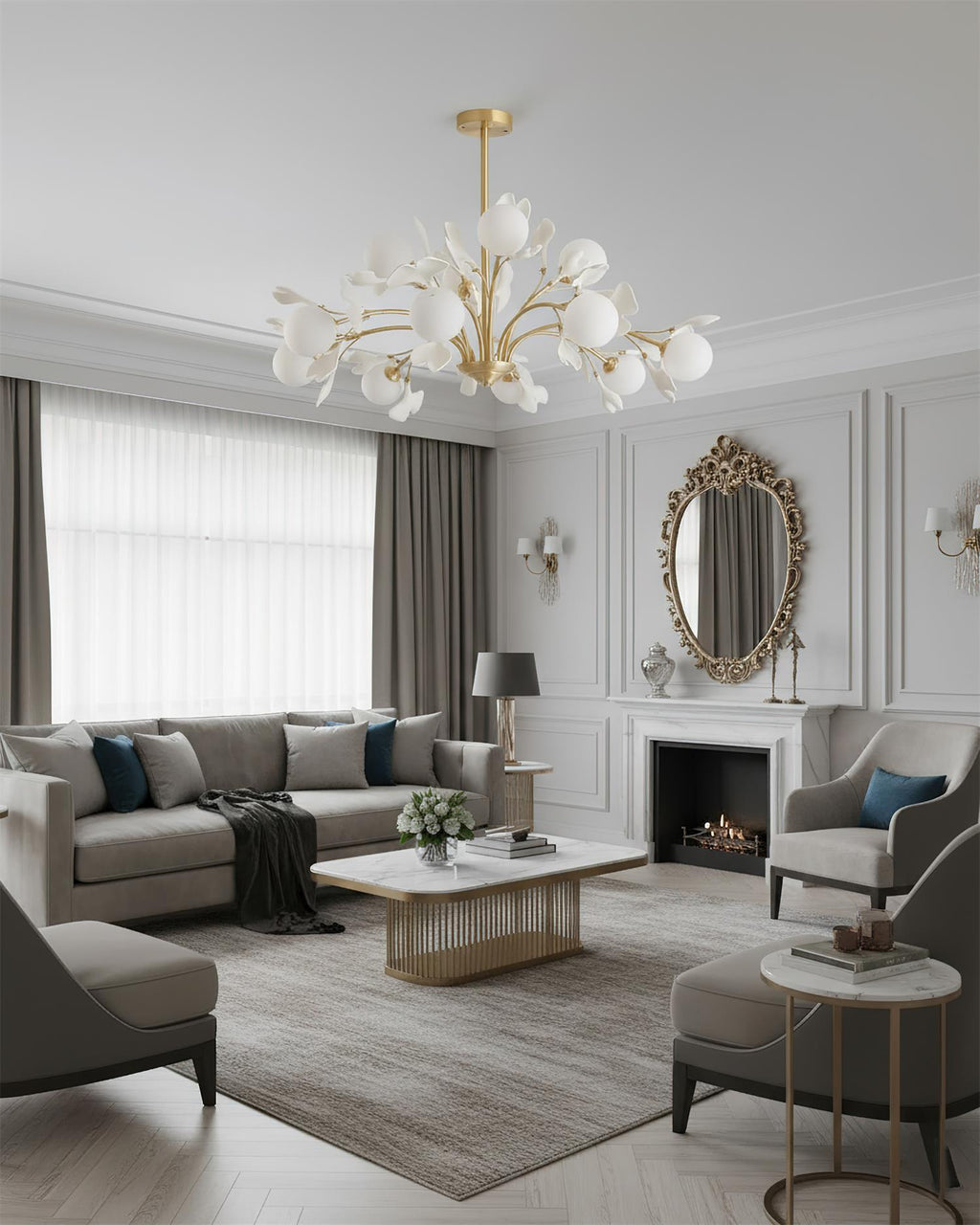 Vico Gingko Chandelier