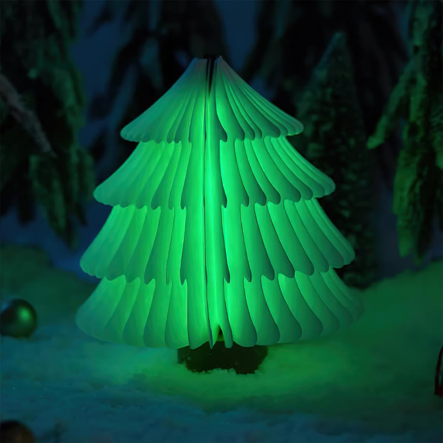 Xmas Tree Foldable Table Lamp
