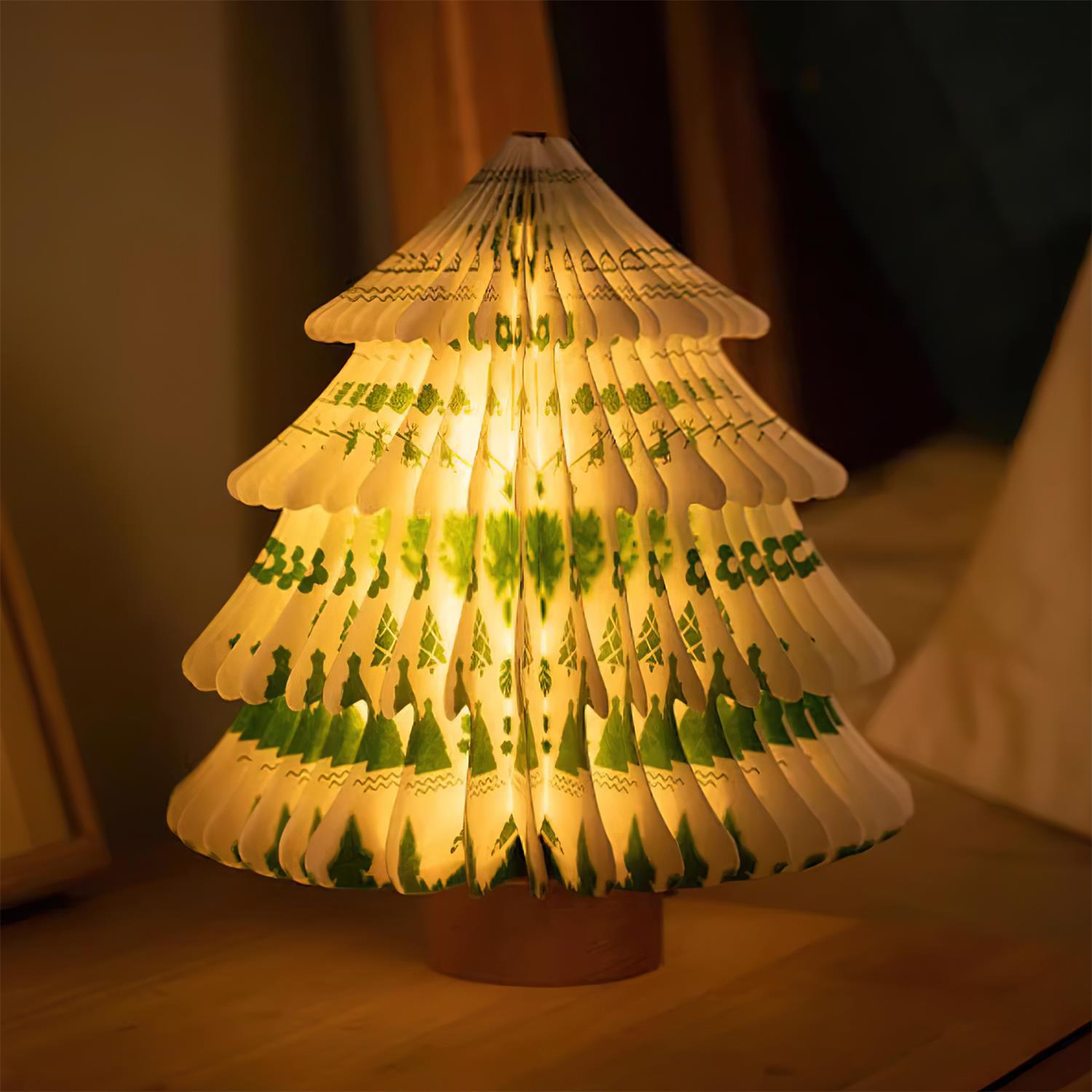 Xmas Tree Foldable Table Lamp
