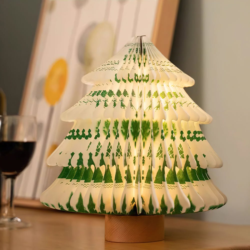 Xmas Tree Foldable Table Lamp