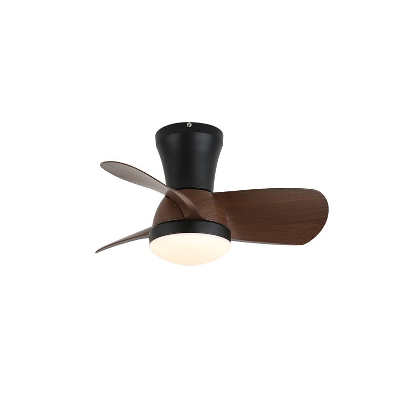 Zephyr Curve Minimalist Walnut Ceiling Light