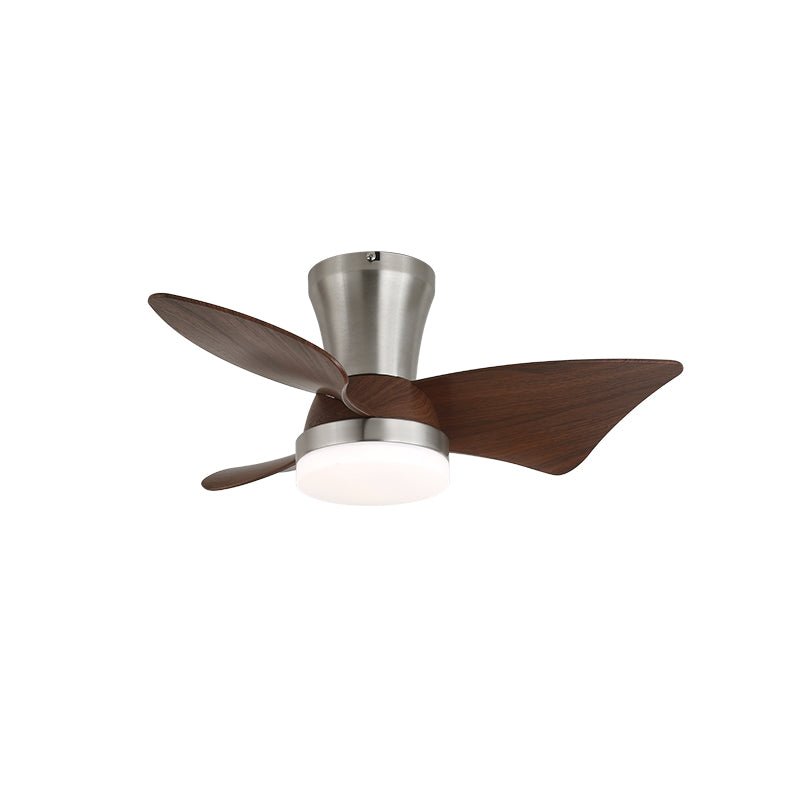 Zephyr Curve Minimalist Walnut Ceiling Light