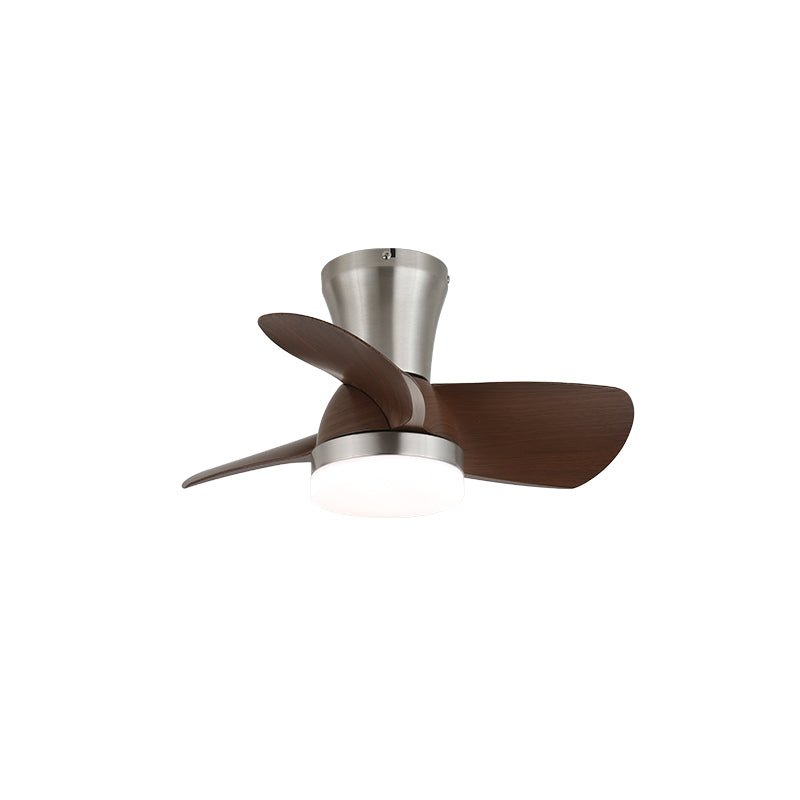 Zephyr Curve Minimalist Walnut Ceiling Light