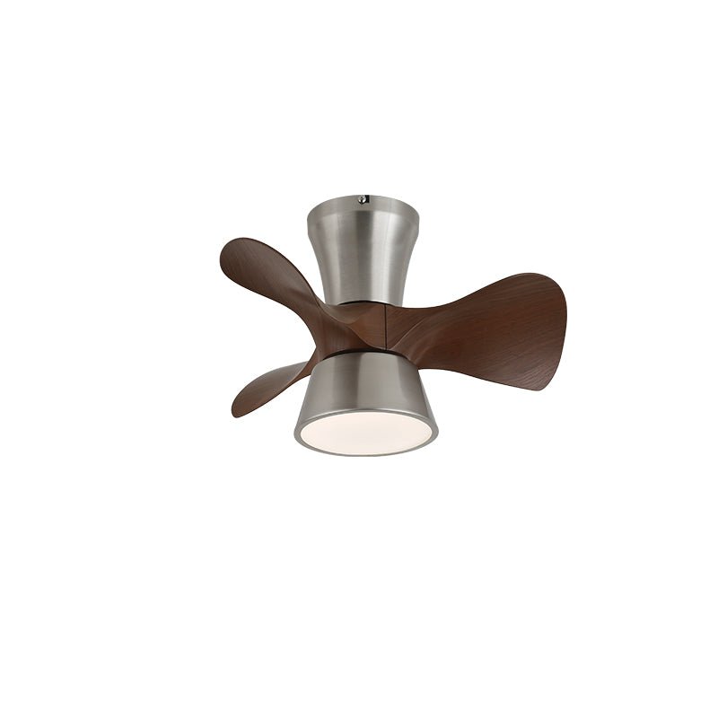 Zephyr Curve Minimalist Walnut Ceiling Light