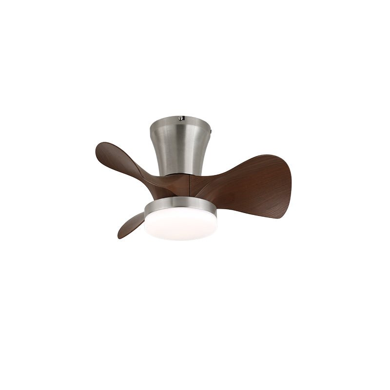 Zephyr Curve Minimalist Walnut Ceiling Light
