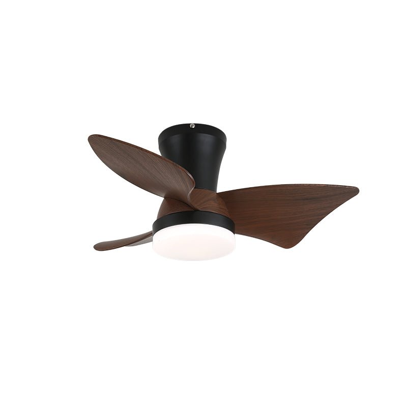 Zephyr Curve Minimalist Walnut Ceiling Light