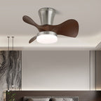 Zephyr Curve Minimalist Walnut Ceiling Light
