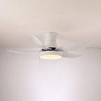 Zephyr Noir Luxe Sculpted Ceiling Fan Light