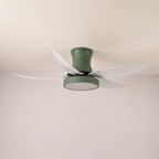Zephyr Noir Luxe Sculpted Ceiling Fan Light