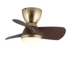 Velis Sculpted Walnut Aero Ceiling Light