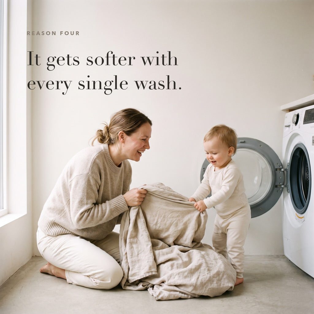 It gets softer with every single wash